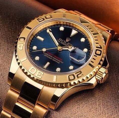 rolex oro y azul|relojes de oro.